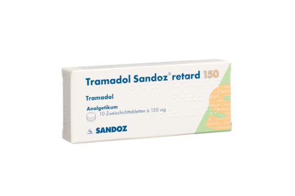 Tramadol Sandoz Ret Tabl 150 mg 10 Stk