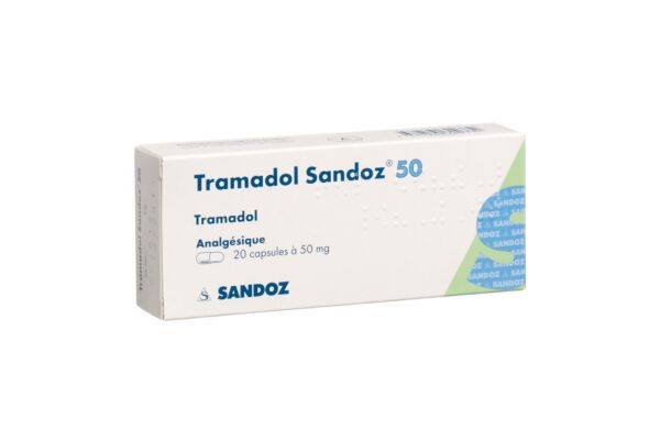Tramadol Sandoz Kaps 50 mg 20 Stk