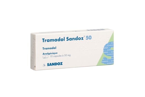 Tramadol Sandoz Kaps 50 mg 10 Stk