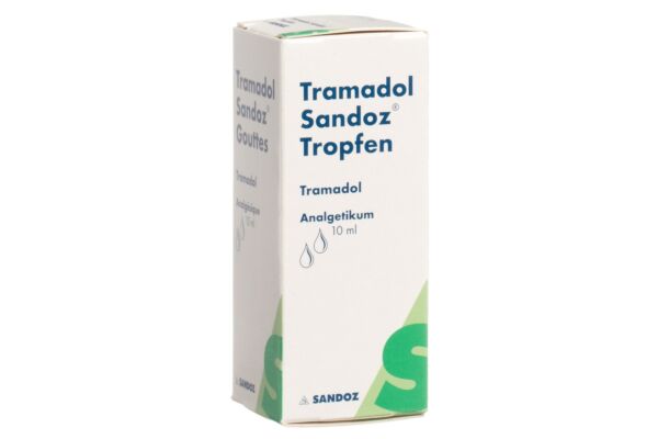 Tramadol Sandoz gouttes 100 mg/ml fl 10 ml