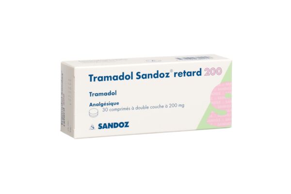Tramadol Sandoz cpr ret 200 mg 30 pce
