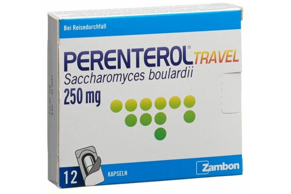 Perenterol travel Kaps 250 mg 12 Stk