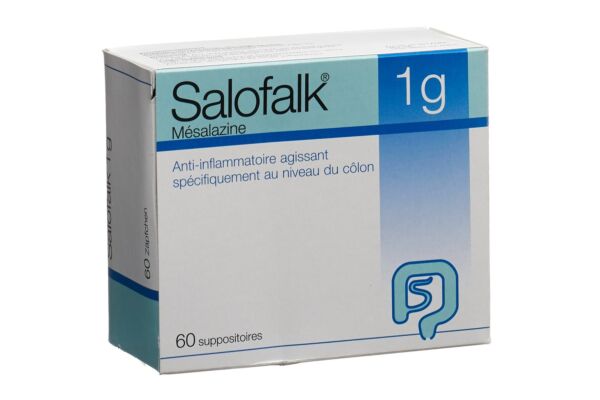 Salofalk Supp 1 g 60 Stk