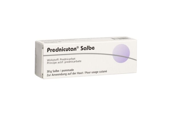 Prednicutan Salbe 2.5 mg/g Tb 30 g