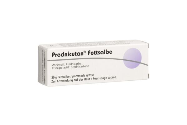 Prednicutan Fettsalbe 2.5 mg/g Tb 30 g