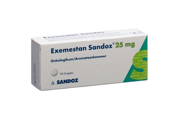 Exemestan Sandoz Filmtabl 25 mg 90 Stk