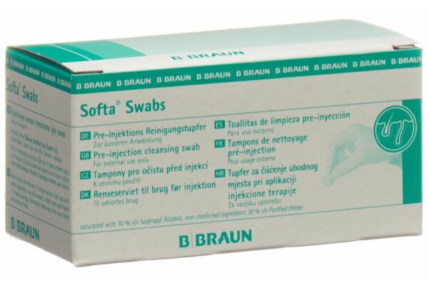 Softa Swabs tampons de purification 100 pce