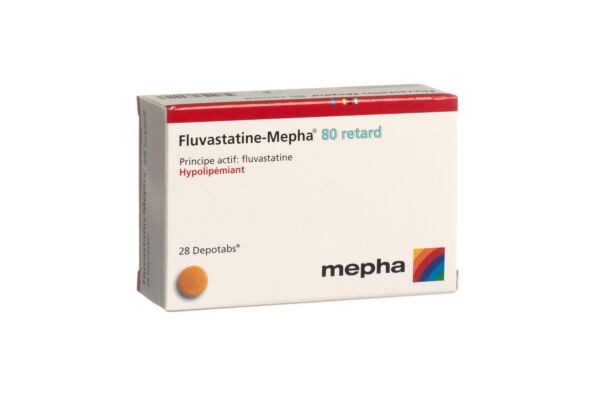 Fluvastatin-Mepha retard Depotabs 80 mg 28 Stk