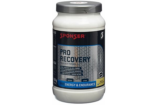 Sponser Pro Recovery Drink Vanille bte 900 g