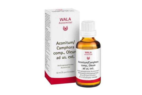 Wala aconitum/camphora comp. huile fl 50 ml