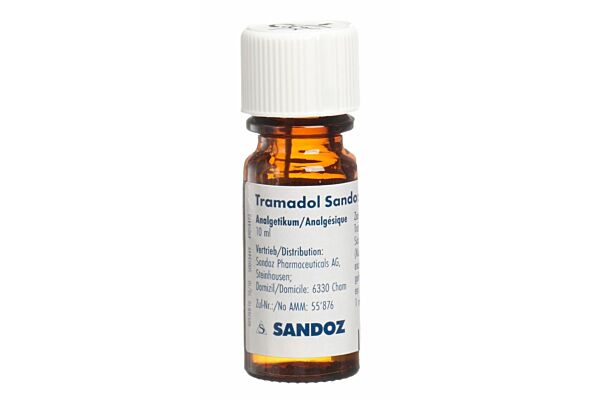 Tramadol Sandoz Tropfen 100 mg/ml 3 Fl 10 ml