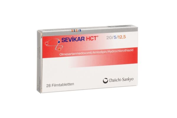 Sevikar HCT cpr pell 20/5/12.5 mg 28 pce