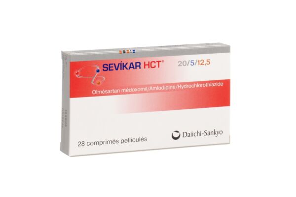 Sevikar HCT cpr pell 20/5/12.5 mg 28 pce