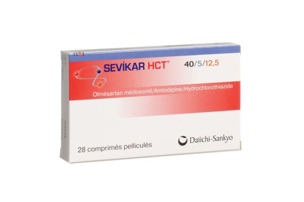 Sevikar HCT Filmtabl 40/5/12.5 mg 28 Stk