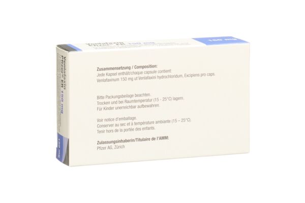 Venlafaxin Pfizer ER Ret Kaps 150 mg 14 Stk