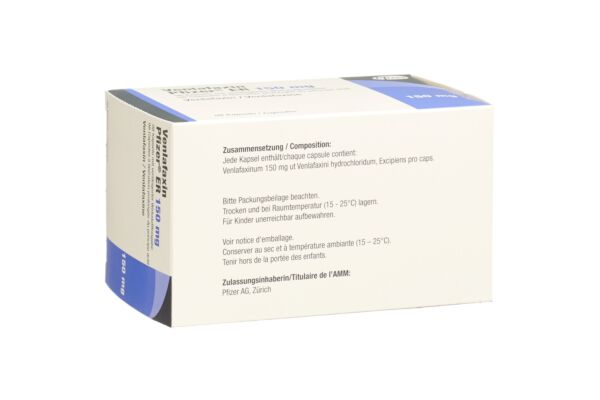 Venlafaxin Pfizer ER Ret Kaps 150 mg 98 Stk