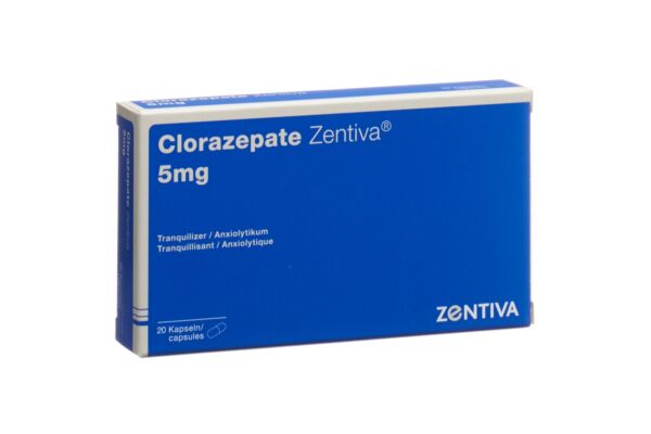 Clorazepate Zentiva caps 5 mg 20 pce