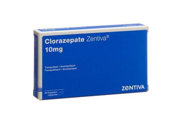 Clorazepate Zentiva caps 10 mg 20 pce