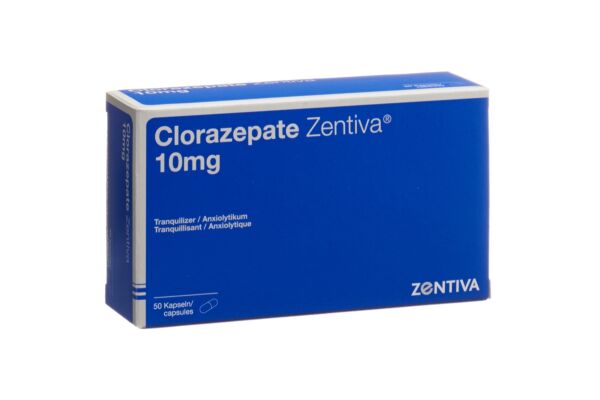 Clorazepate Zentiva caps 10 mg 50 pce