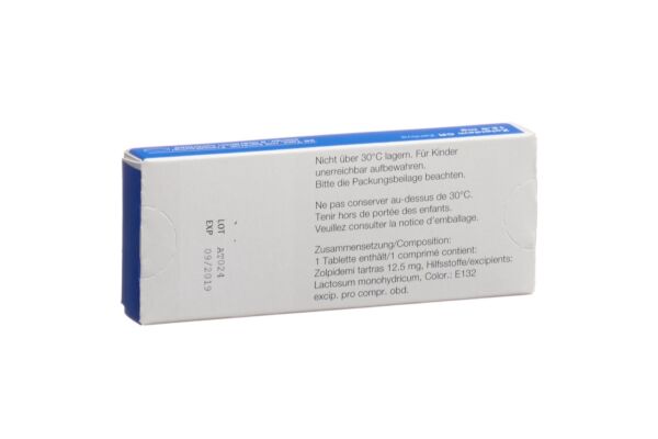 Zolpidem CR Zentiva Ret Tabl 12.5 mg 28 Stk