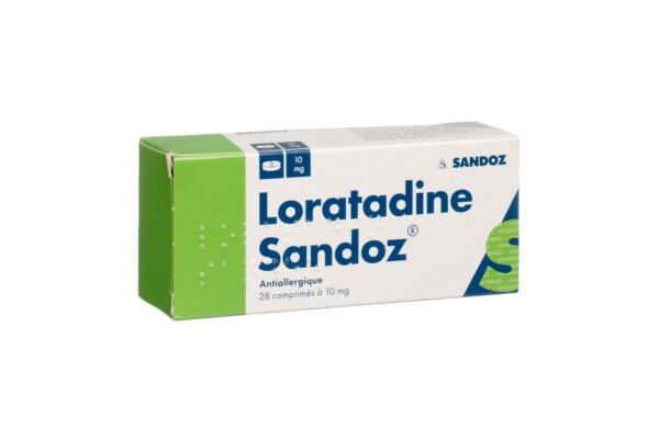 Loratadin Sandoz Tabl 10 mg 28 Stk