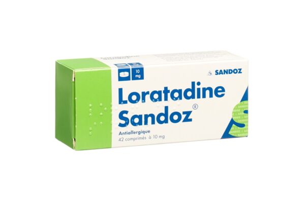 Loratadine Sandoz cpr 10 mg 42 pce