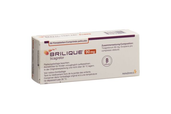 Brilique cpr pell 90 mg 56 pce