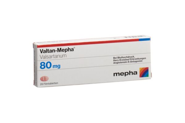 Valtan-Mepha cpr pell 80 mg 28 pce