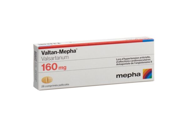 Valtan-Mepha cpr pell 160 mg 28 pce