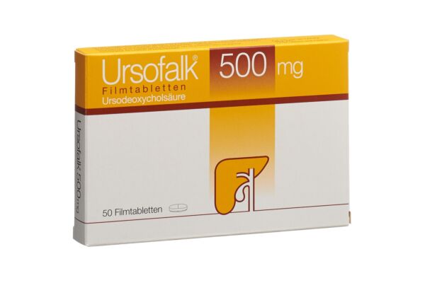 Ursofalk Filmtabl 500 mg 50 Stk
