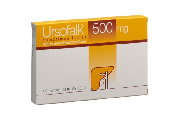 Ursofalk cpr pell 500 mg 50 pce