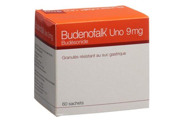 Budenofalk Uno gran 9 mg sach 60 pce
