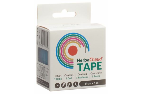 HerbaChaud tape 5cmx5m bleu