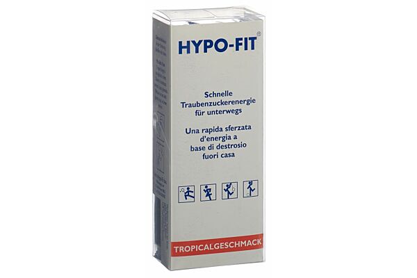 Hypo-Fit sucre liquide tropical sach 12 pce