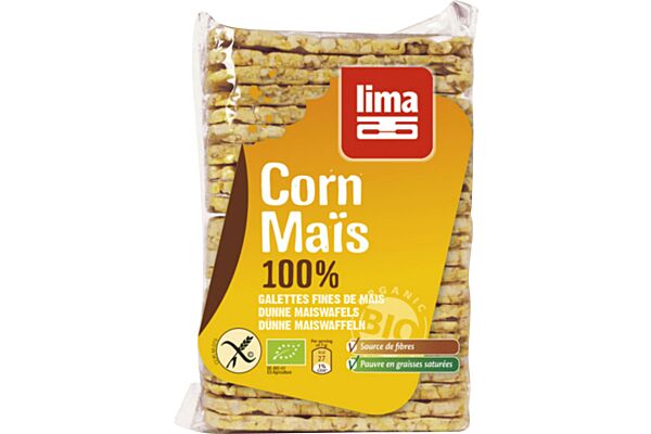 Lima Galettes de maïs fines 140 g