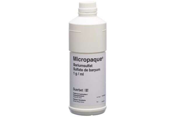 Micropaque Susp Fl 500 ml