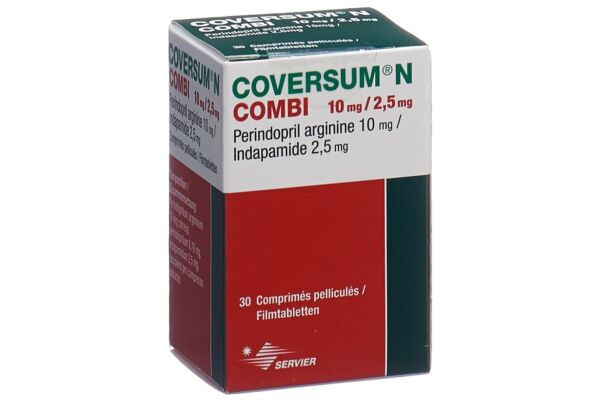 Coversum N Combi cpr pell 10/2.5 mg bte 30 pce