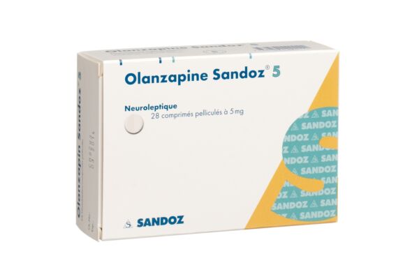 Olanzapin Sandoz Filmtabl 5 mg 28 Stk