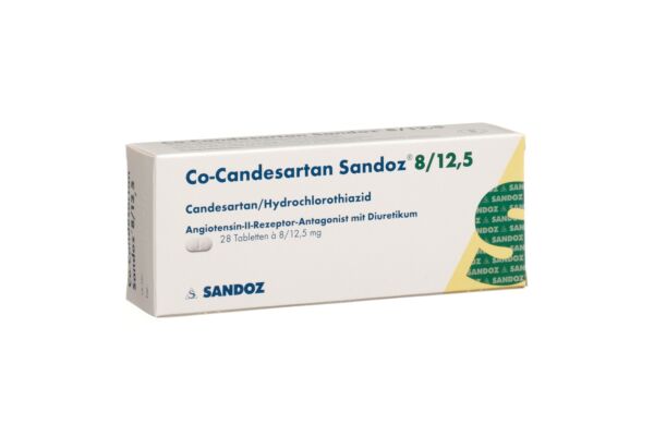 Co-Candesartan Sandoz Tabl 8/12.5 mg 28 Stk