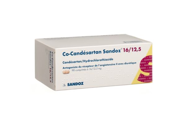 Co-Candésartan Sandoz cpr 16/12.5 mg 98 pce