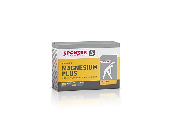 Sponser Magnesium Plus Fruit Mix 20 Btl 6.5 g