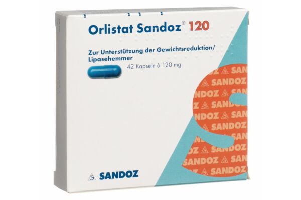 Orlistat Sandoz Kaps 120 mg 42 Stk