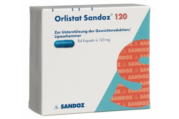 Orlistat Sandoz Kaps 120 mg 84 Stk