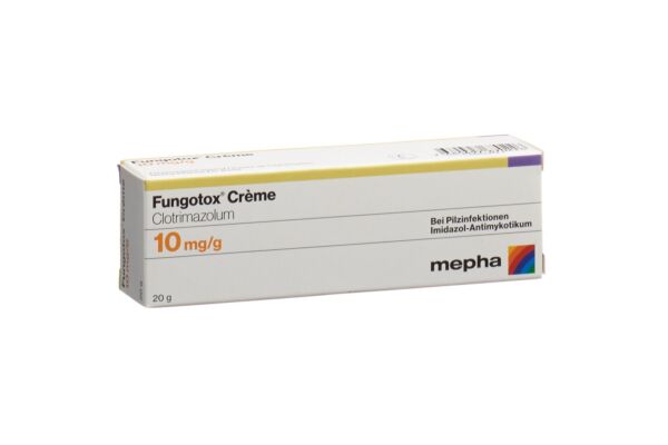 Fungotox crème 10 mg/g tb 20 g