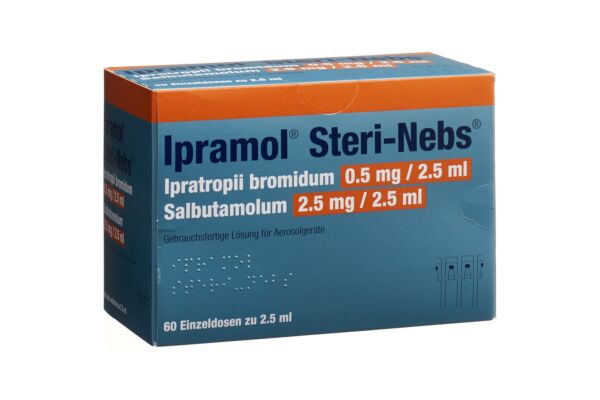 Ipramol Steri-Nebs Inhal Lös 60 Amp 2.5 ml