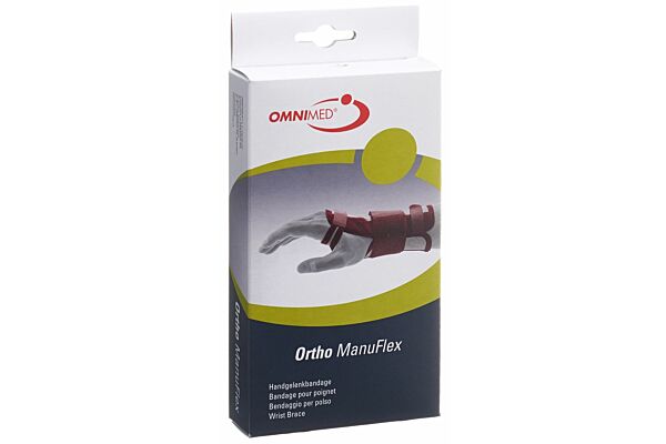 OMNIMED Ortho Manu Flex Handgelenk XS 16cm r gr/bo