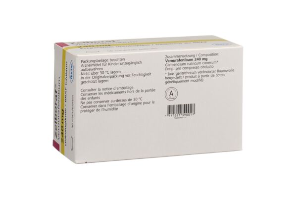 Zelboraf Filmtabl 240 mg 56 Stk