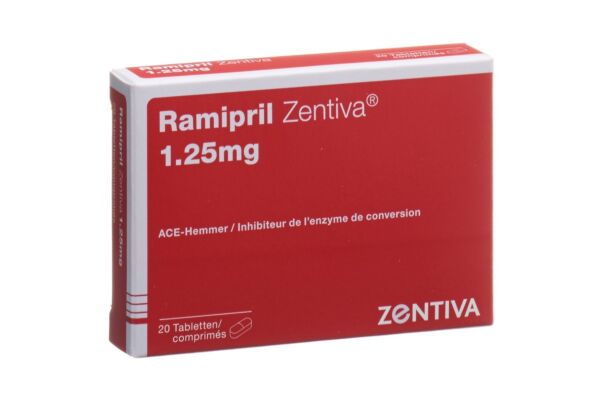 Ramipril Zentiva cpr 1.25 mg 20 pce