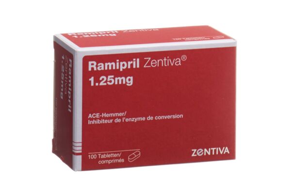 Ramipril Zentiva Tabl 1.25 mg 100 Stk