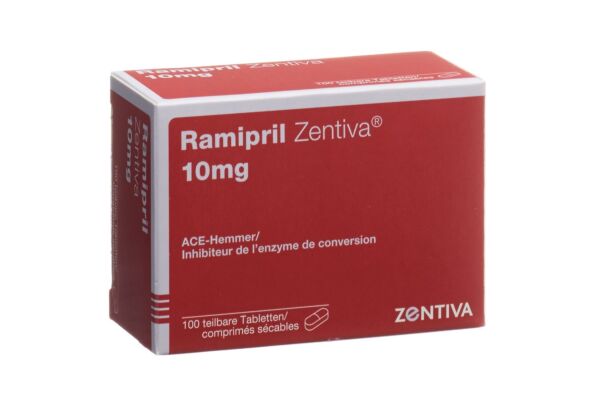 Ramipril Zentiva Tabl 10 mg 100 Stk